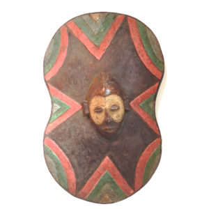 African Shield of Strength Jella Unique Art 134