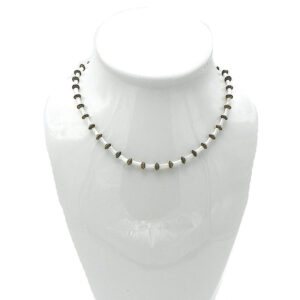 Mother of Pearl Chain with Brass Accents Chain