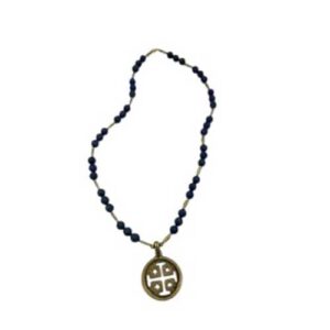 Midnight Lapis Protector Pendant Necklace