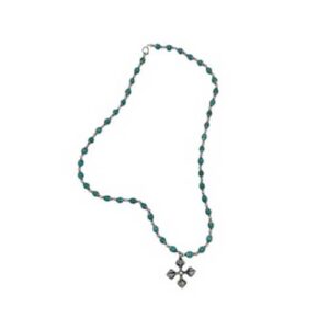 Turquoise Thunderbolt of Enlightenment Necklace