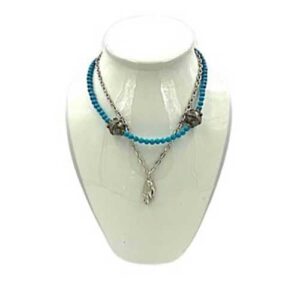 Turquoise Hamsa Talisman Necklace