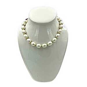 Ivory Glow Shell Pearl Necklace