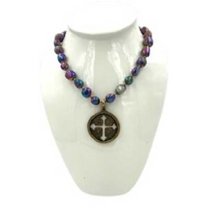 Iridescent Power Pendant Necklace