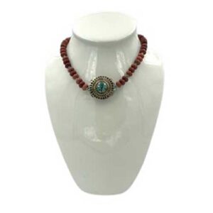 Desert Sun Dual Pendant with Turquoise Accents
